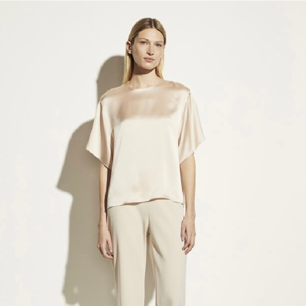 NWT Vince Satin Blouse | Size M